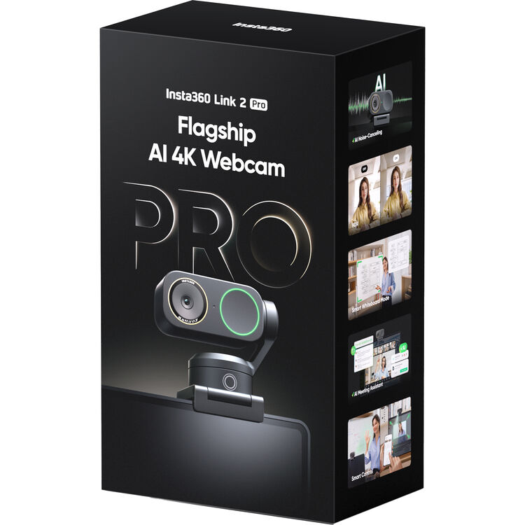 Insta360 Link 2 Pro 4K AI Webcam