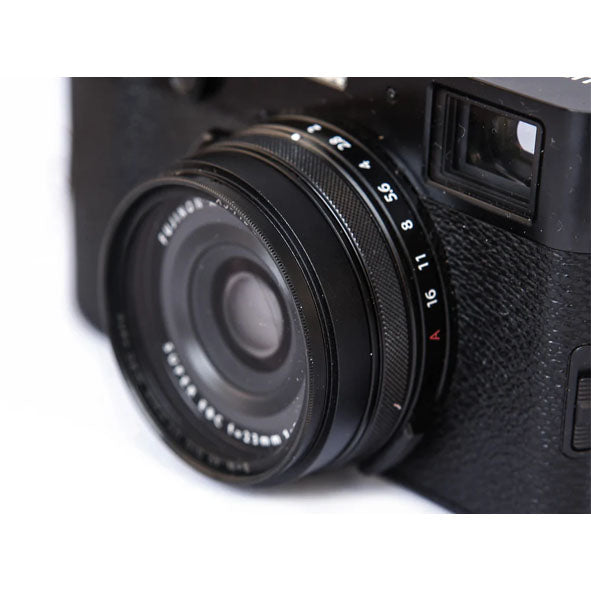 Squarehood Adapter Ring for Fuji X100V (Silver)