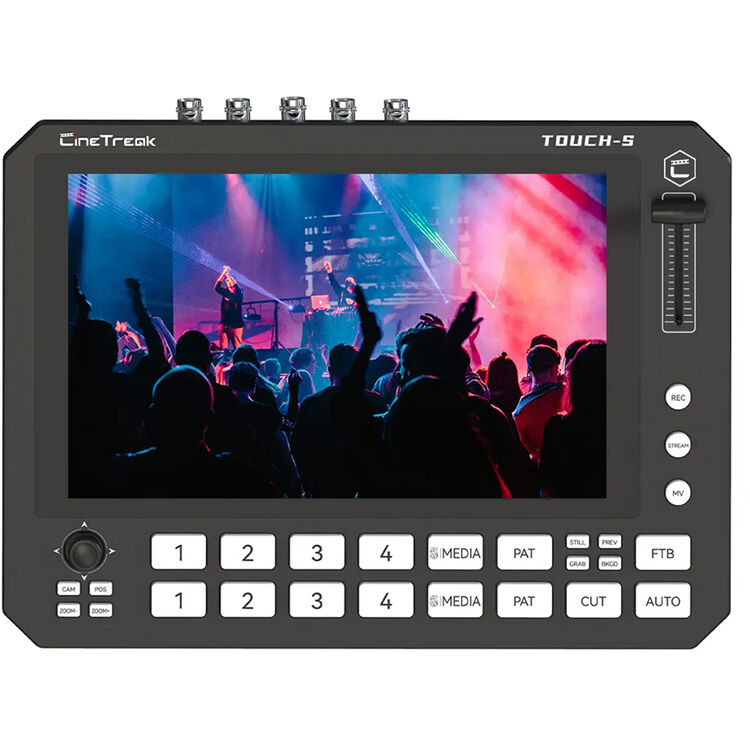 CineTreak Touch-S 4-Ch HDMI/SDI UHD 4K Video Switcher with 10" Touchscreen Display