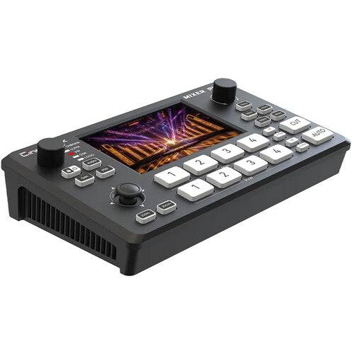 CineTreak Mixer Plus 4-Channel HDMI Streaming Video Switcher with 4.5" Display