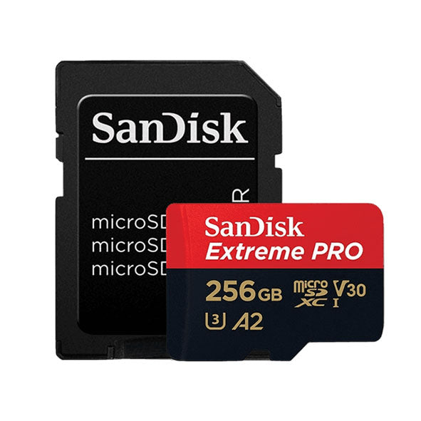 SanDisk microSDXC Extreme Pro UHS-I 256GB R200MB/s W140MB/s