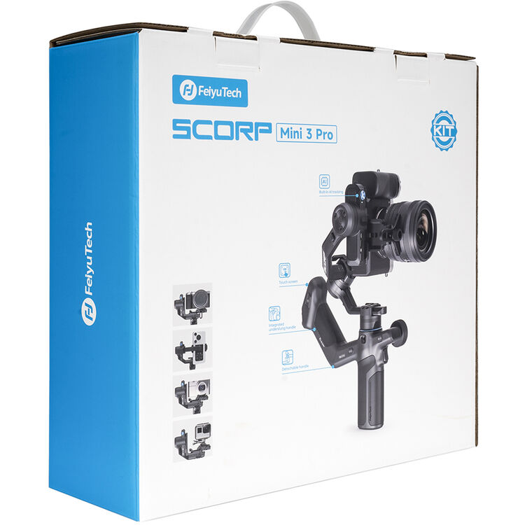 Feiyutech Scorp Mini 3 Pro Handheld Gimbal For Camera - Black