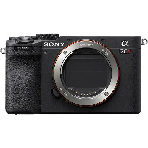 Sony a7CR Mirrorless Camera (Black) with Sony GP-VPT2BT Shooting Grip with Wireless Remote Commander White