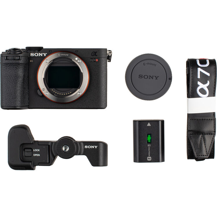 Sony a7CR Mirrorless Camera (Black) with Sony GP-VPT2BT Shooting Grip with Wireless Remote Commander