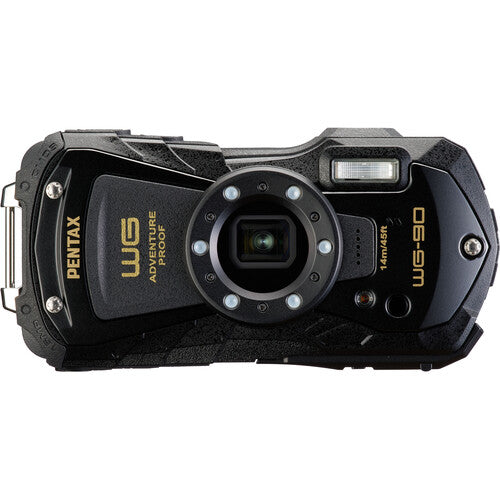 Pentax WG-90 Digital Camera (Black)