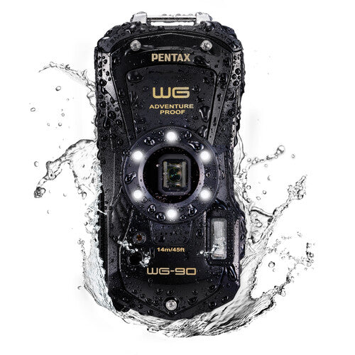 Pentax WG-90 Digital Camera (Black)