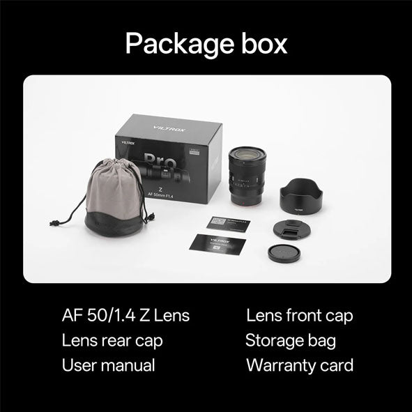 Viltrox AF 50mm f1.4 Pro Lens for Nikon Z