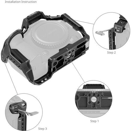 SmallRig "Black Mamba" Cage for Canon EOS R5 Mark II 4975