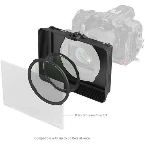 SmallRig Matte Box with Adjustable Clamp and VND Kit 4411
