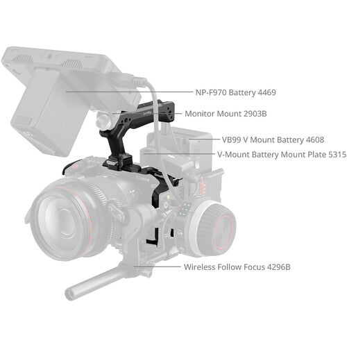 SmallRig Cage Kit for Canon EOS C50 5809