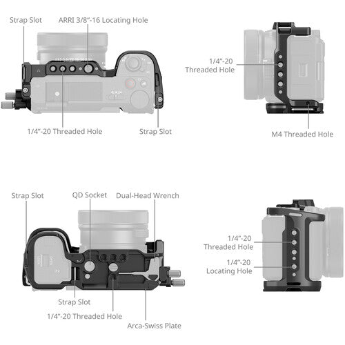 SmallRig Cage Kit for Sony ZV-E10 II 4867