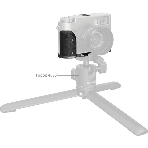 SmallRig L-Shaped Mount Plate with Silicone Handle for FUJIFILM X half (Charcoal Silver) 5217
