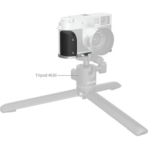 SmallRig L-Shaped Mount Plate with Silicone Handle for FUJIFILM X half (Silver) 5216