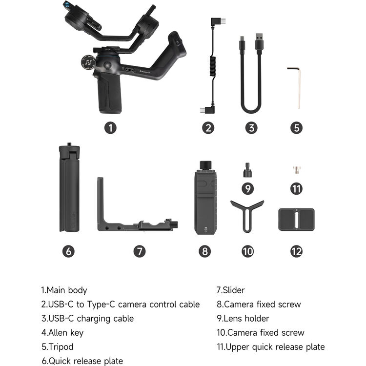 Feiyu SCORP-C 2 3-Axis Gimbal Stabilizer