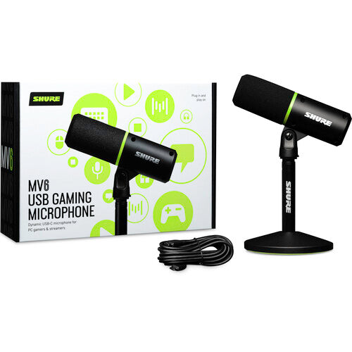Shure MV6 USB for Gaming Microphone
