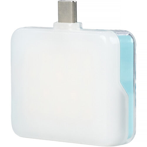 Nanlite Cookie-S USB-C Mini Square LED (Cyan Blue)
