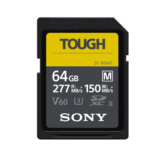 Sony 64GB SF-M Tough Series UHS-II SDXC Memory Card