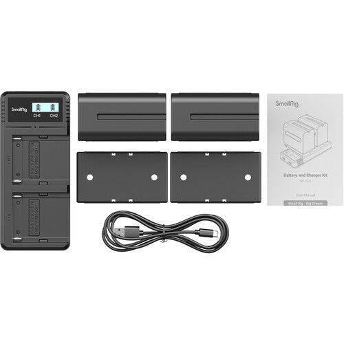SmallRig NP-F970 Battery and Charger Kit 3823