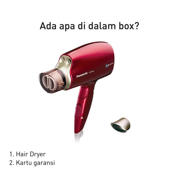 Panasonic Nanocare Hair Dryer + Platinum Ion 1600W EH-NA45-RP415 Rouge Pink
