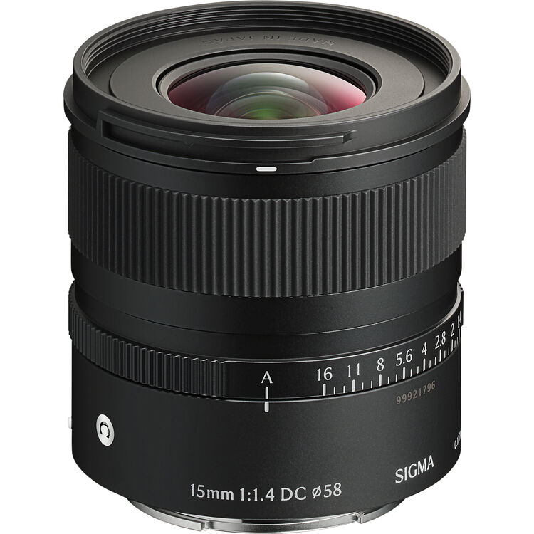 Sigma 15mm f1.4 DC Contemporary Lens for Sony E