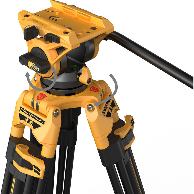 Smallrig Heavy-Duty Fluid Head Tripod AD-01(BumbleBee Edition) 5523