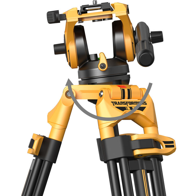 Smallrig Heavy-Duty Fluid Head Tripod AD-01(BumbleBee Edition) 5523