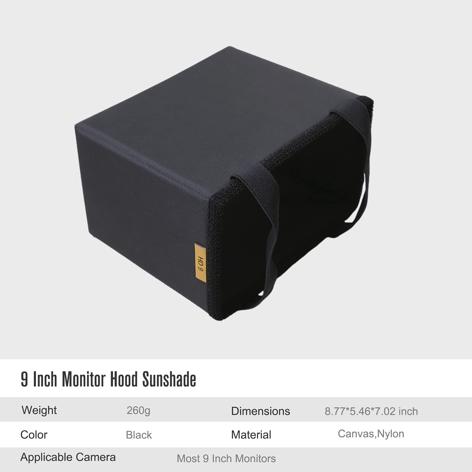 OPENMOON HD 9" Monitor Hood OSH09