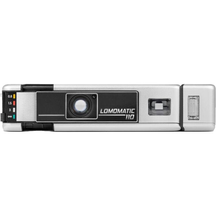 Lomography Lomomatic 110 Camera with Flash (Metal)