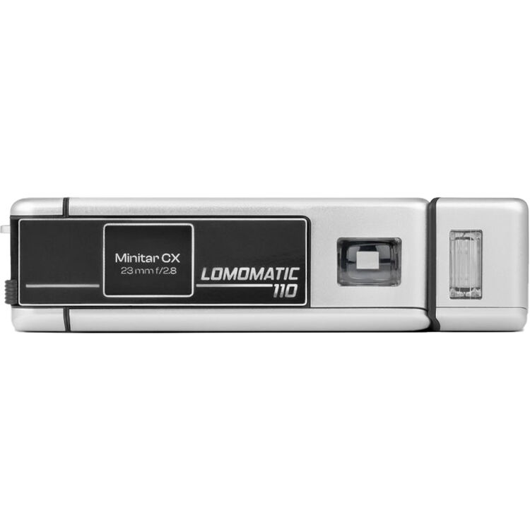 Lomography Lomomatic 110 Camera with Flash (Metal)