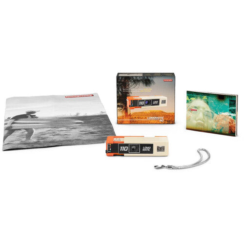 Lomography Lomomatic 110 Camera with Flash (Golden Gate)