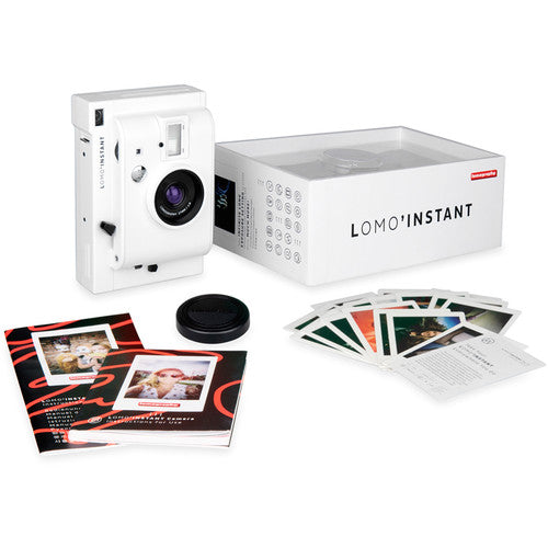 Lomography Lomo'Instant Camera & 3 Lenses (White Edition)