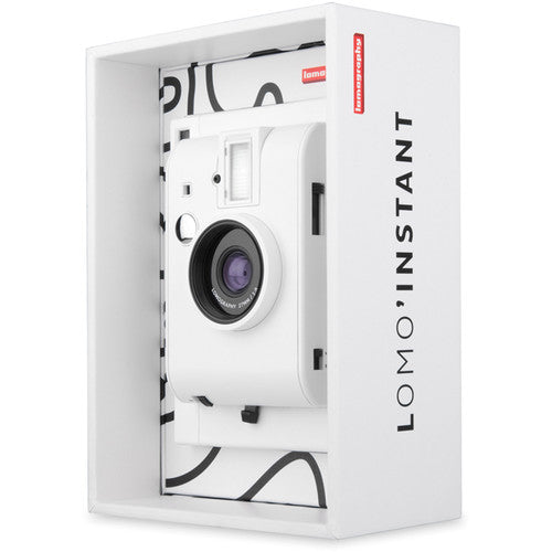 Lomography Lomo'Instant Camera & 3 Lenses (White Edition)