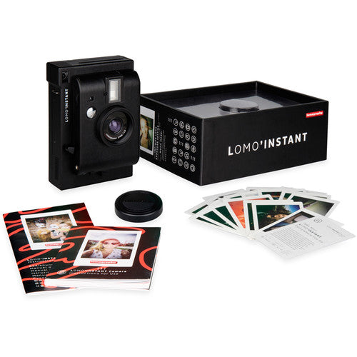 Lomography Lomo'Instant Camera & 3 Lenses (Black Edition)