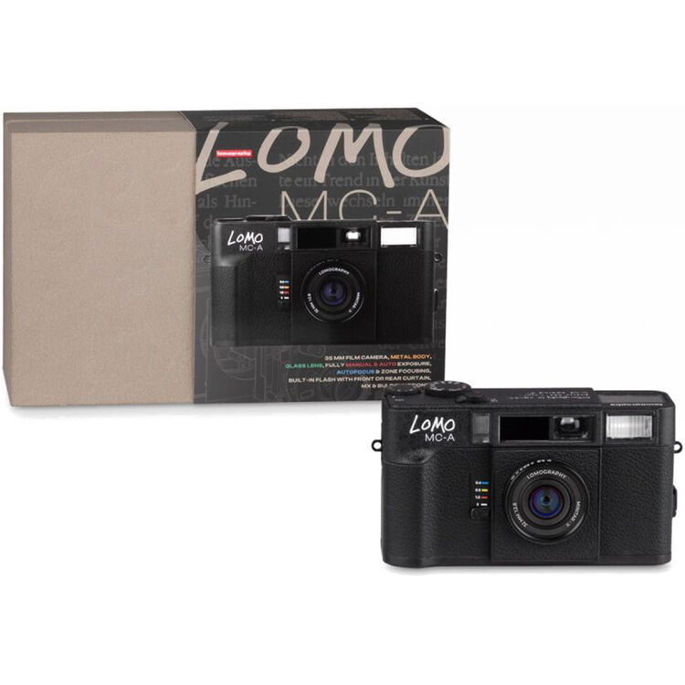 Lomography Lomo MC-A 35mm Film Camera (Black)