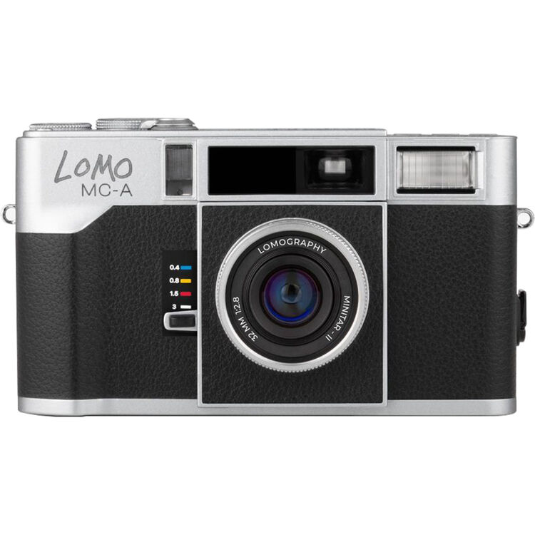 Lomography Lomo MC-A 35mm Film Camera (Silver)