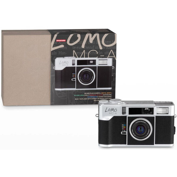 Lomography Lomo MC-A 35mm Film Camera (Silver)
