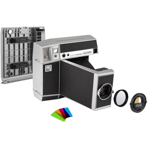 Lomography Lomo'Instant Square Glass Camera and Accessory Kit (New Black)