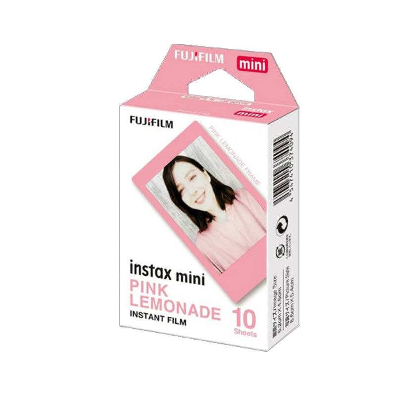 Fujifilm Instax Paper Mini Pink Lemonade 10 Sheet