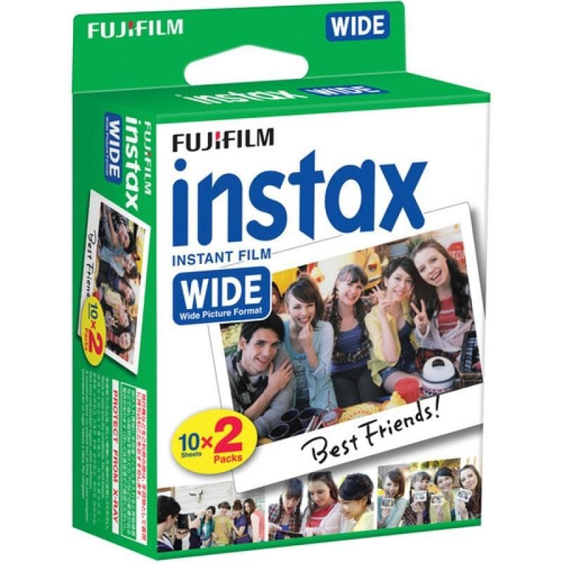 Fujifilm Instax Paper Wide Twin Pack 20 Sheet