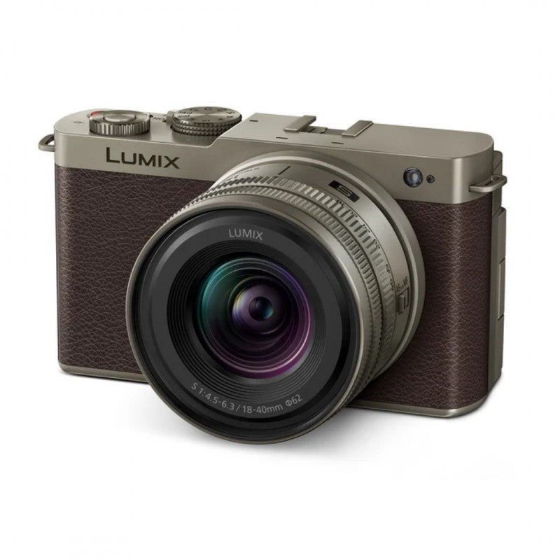 Panasonic Lumix S9 Mirrorless Camera with S 18-40mm f4.5-6.3 (Titanium Gold)