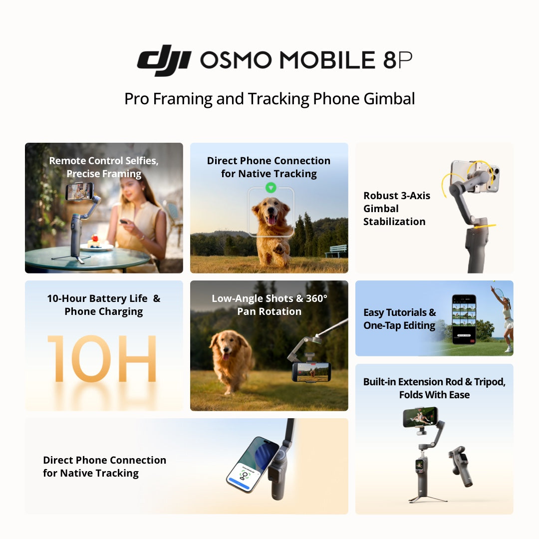 DJI Osmo Mobile 8P Standard Combo