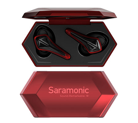 Saramonic Gamemonic True Wireless Gaming Earbuds Red (SR-BH60-R)
