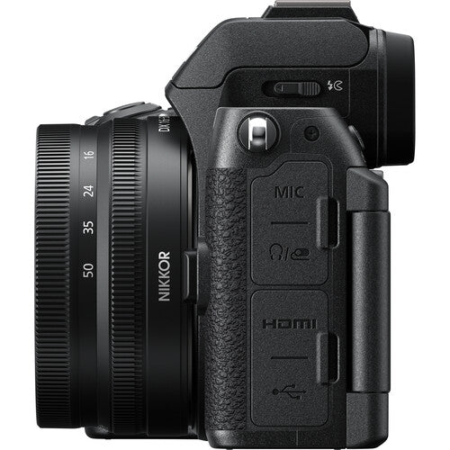 Nikon Z50 II Mirrorless Digital Camera with 16-50mm Lens + SB300