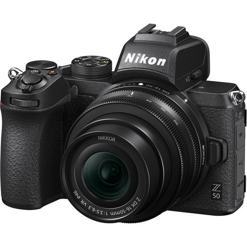 Nikon Z50 Mirrorless Digital Camera with 16-50mm Kit Lens