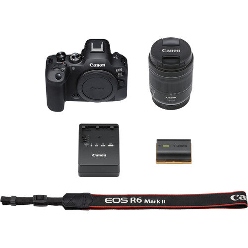 Canon EOS R6 Mark II Mirrorless Camera with 24-105mm f4-7.1 Lens