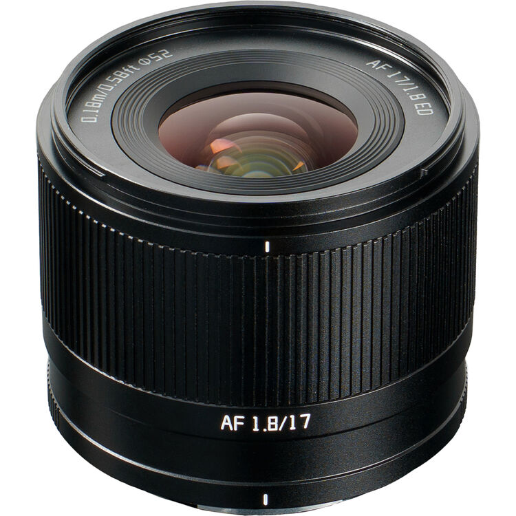 TTArtisan AF 17mm F1.8 Air for FUJIFILM X Mount - Black