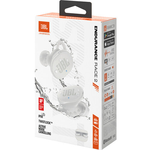 JBL Endurance Race 2 White