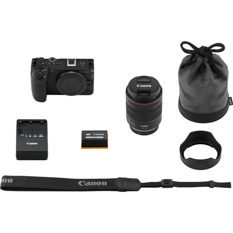 Canon EOS R6 V Mirrorless Camera with 20-50mm f4 Lens