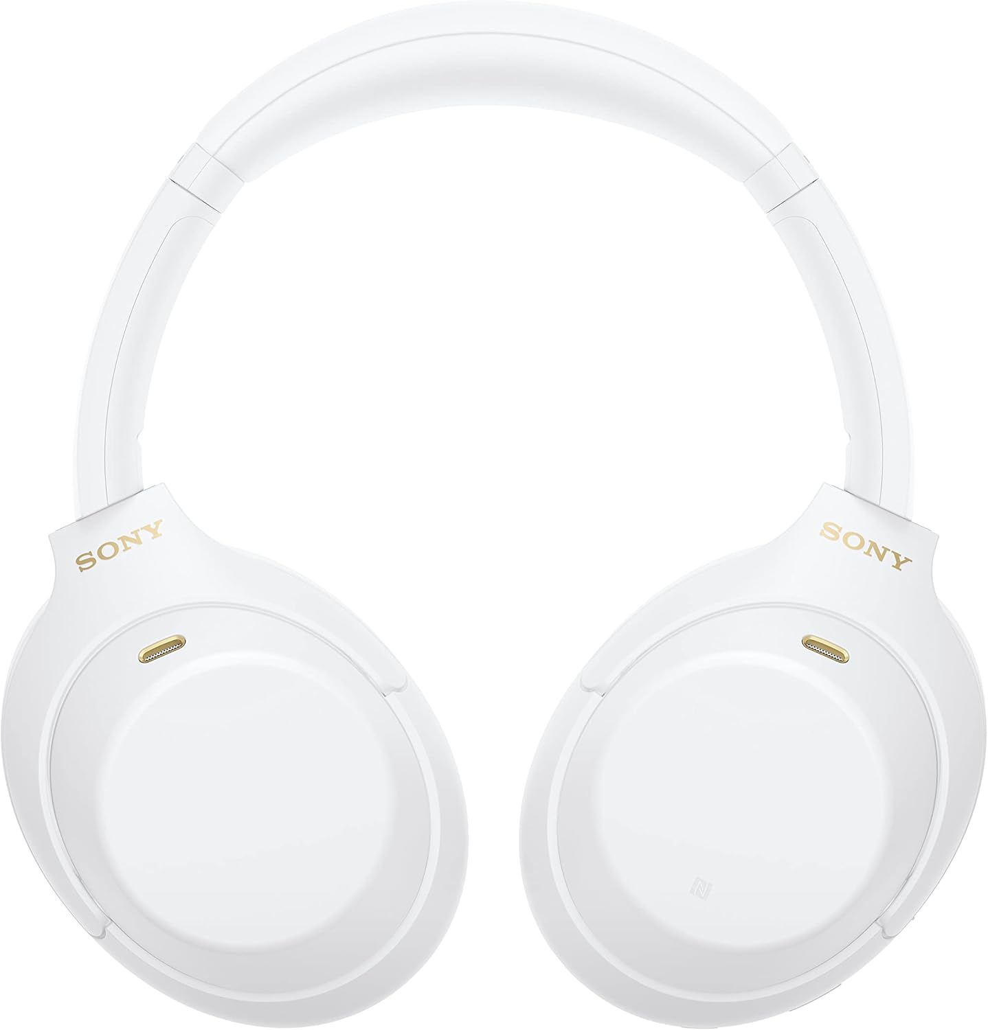 Sony WH-1000XM4 Wireless Noise-Canceling Over-Ear Headphones (White)