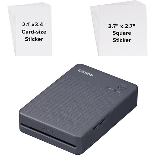 Canon SELPHY QX20 Compact Photo Printer Dark Gray